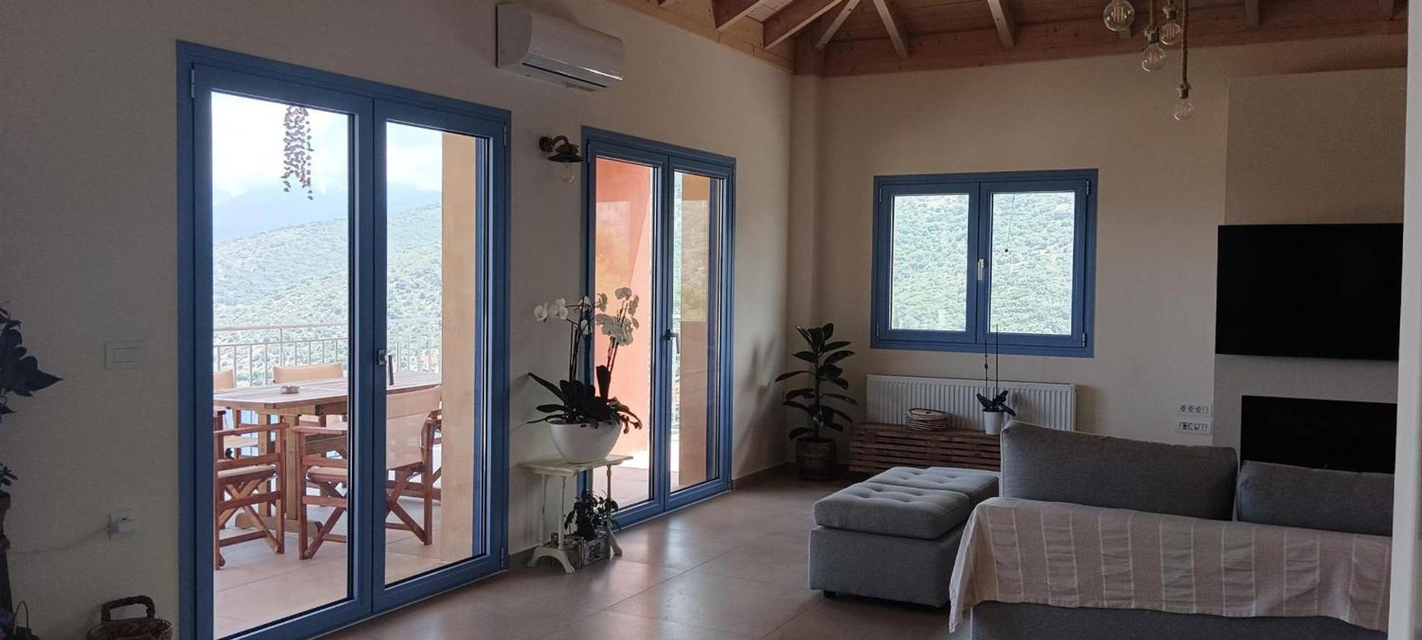 Augustela Villa Seaview Vacation Villa Agia Efimia Eksteriør bilde