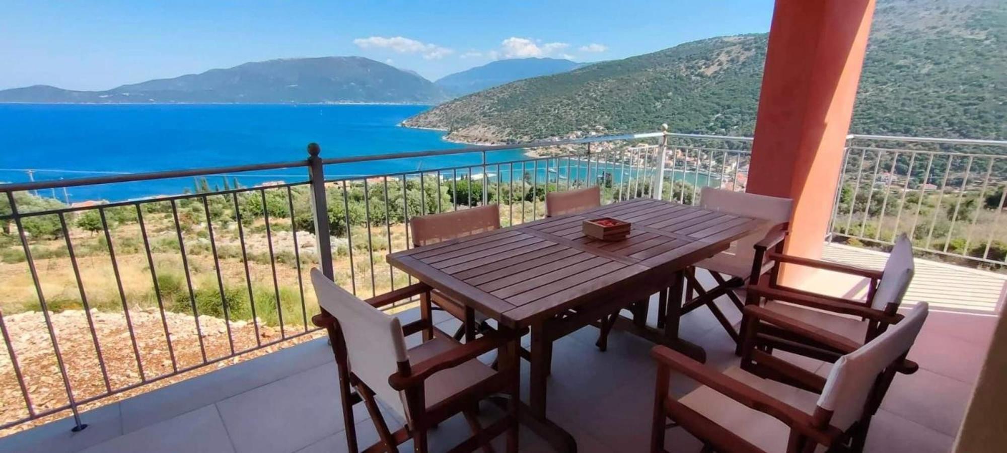 Augustela Villa Seaview Vacation Villa Agia Efimia Eksteriør bilde