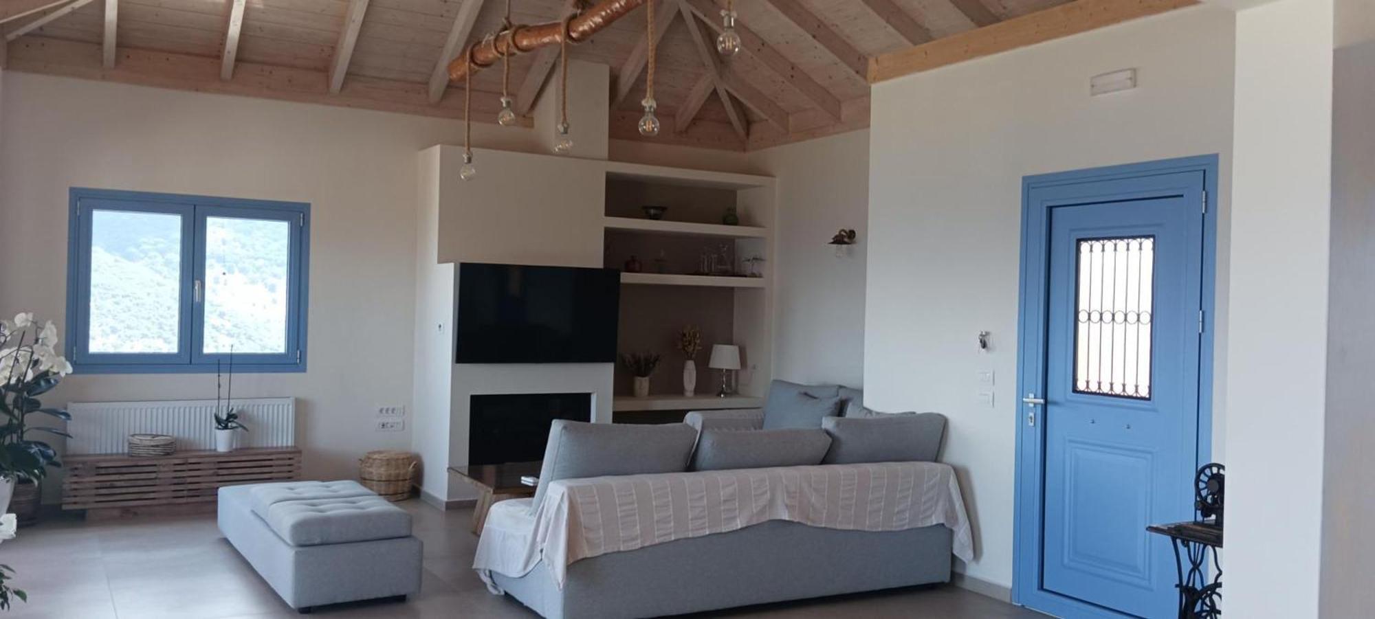 Augustela Villa Seaview Vacation Villa Agia Efimia Eksteriør bilde