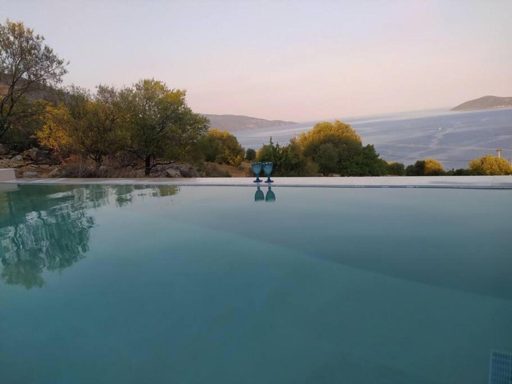 Augustela Villa Seaview Vacation Villa Agia Efimia Eksteriør bilde
