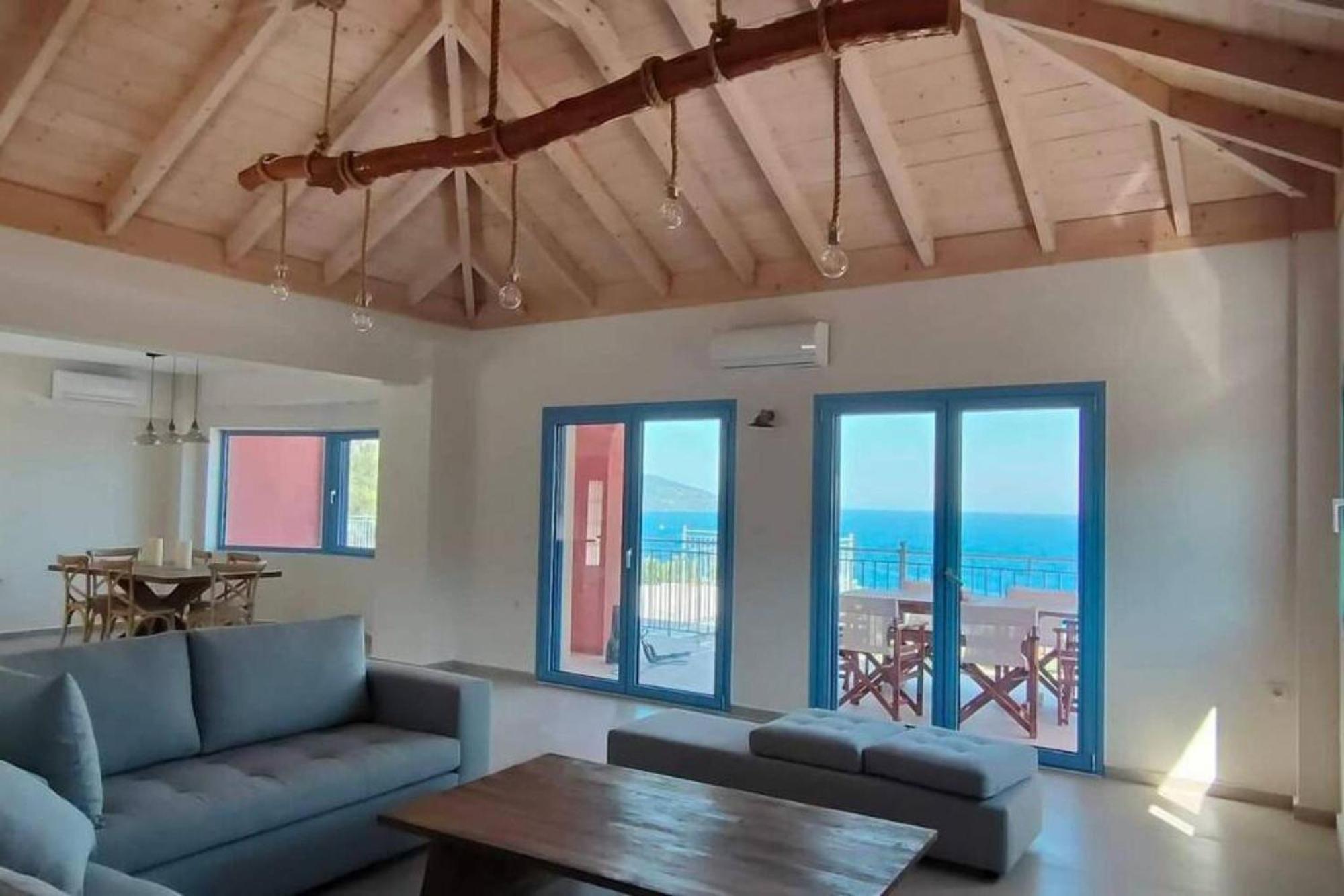 Augustela Villa Seaview Vacation Villa Agia Efimia Eksteriør bilde