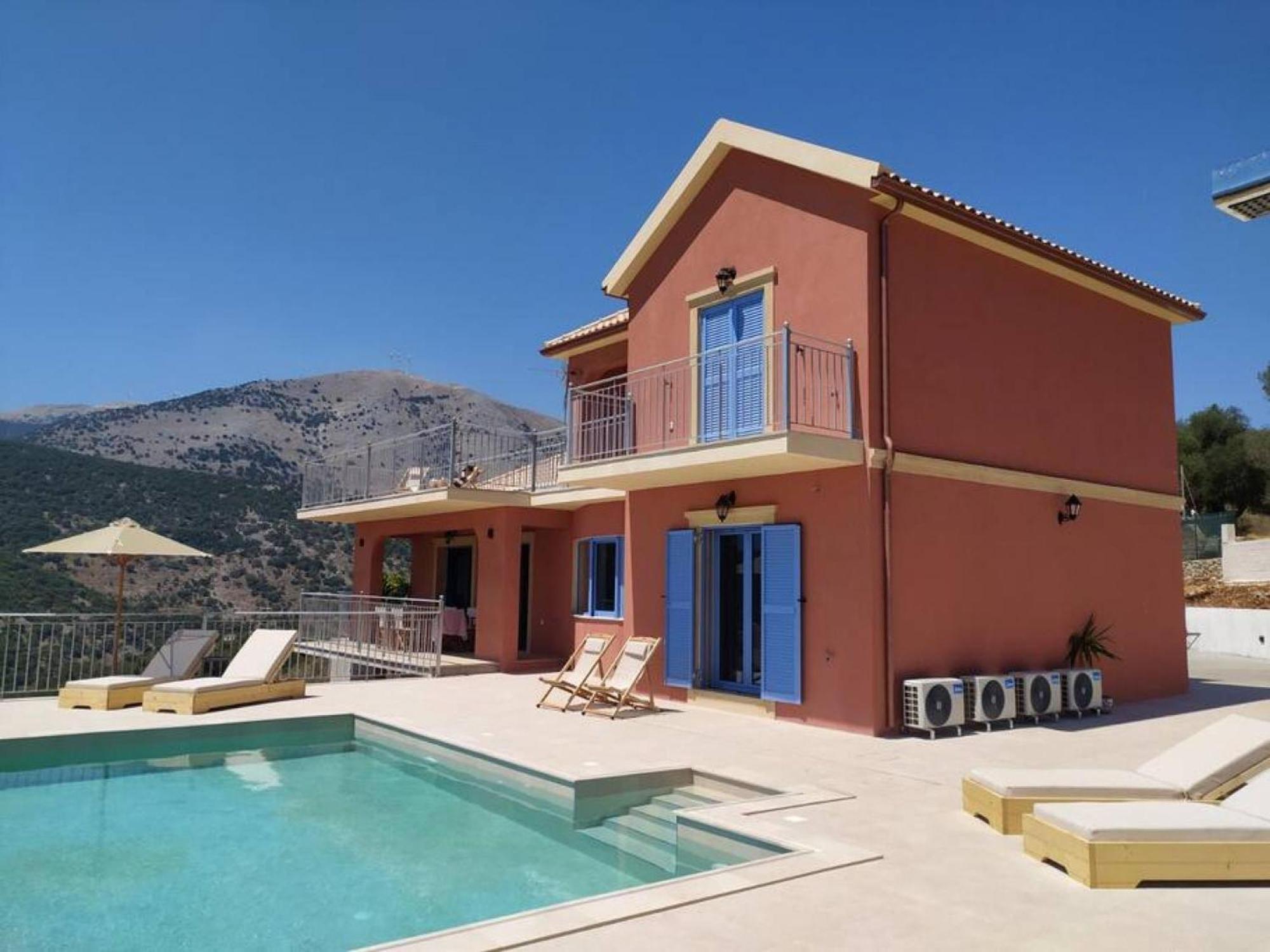 Augustela Villa Seaview Vacation Villa Agia Efimia Eksteriør bilde